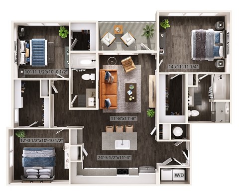 2900 S. 21st Ave 1-3 Beds Apartment for Rent - Photo Gallery 35